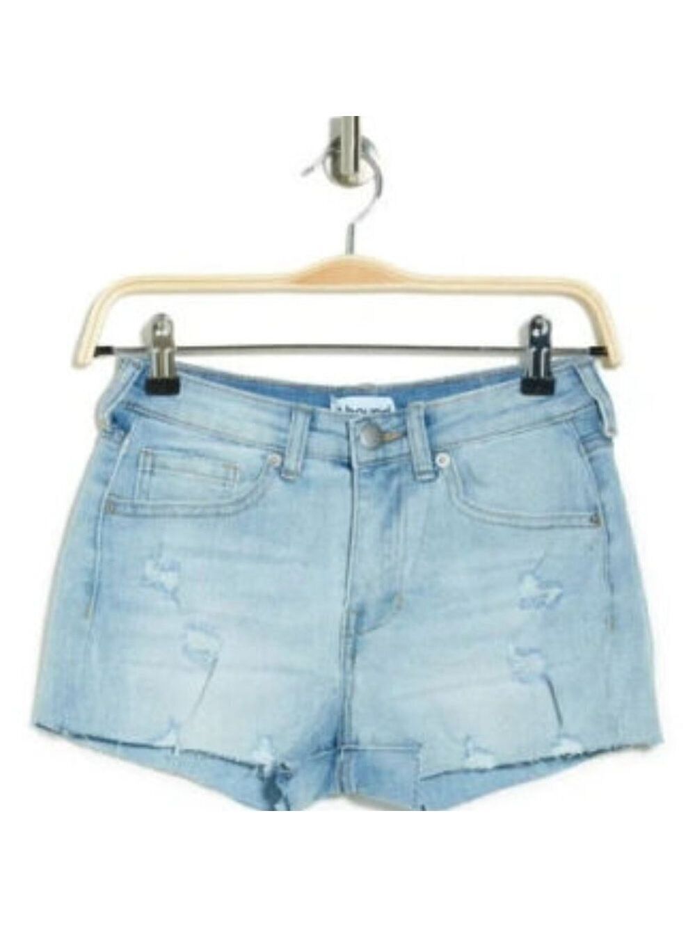 ABOUND Bnwot Womens Stretch Cheeky Jean Shorts Distressed